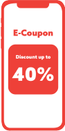 A visual example of a mobile coupon in text marketing.