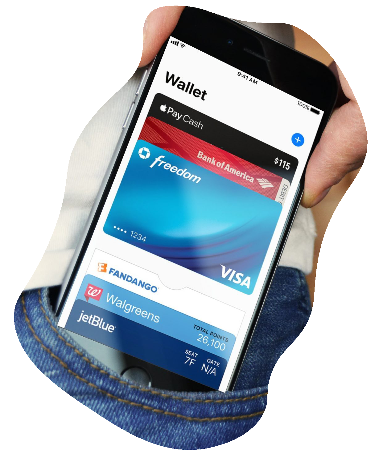 An example of a Mobile Wallet.